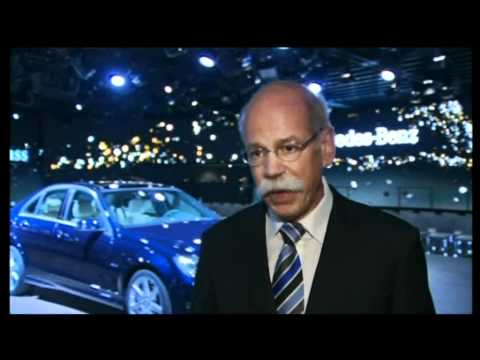 Mercedes Benz Detroit Autoshow 2011 Dr  Dieter Zetsche  CEO Daimler AG