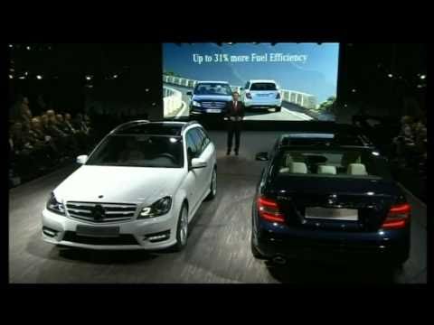 Mercedes Benz Detroit Autoshow 2011 Presentation new generation C Class 1