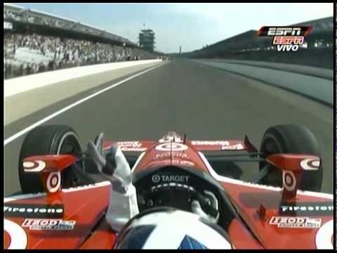 Last Laps and Mike Conway Big Crash - Indianapolis 500 2010 (Spanish)