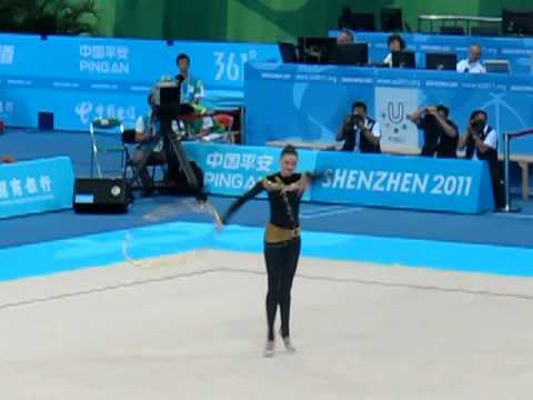Alina Maksymenko 2011 Universiade Hoop FINAL