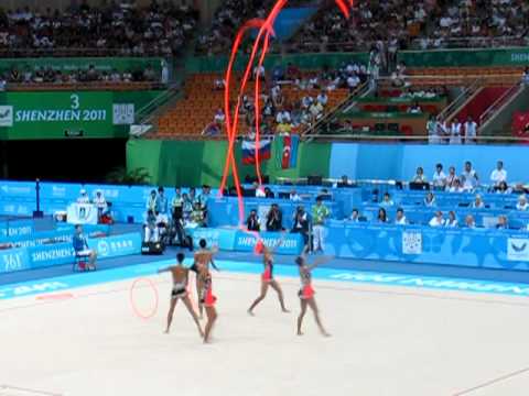 China 3 Ribbons 2 Hoops FINAL 2011 Universiade