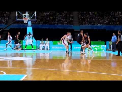 2011 Shenzhen Universiade Men Basketball Group D: USA 108-67 Mexico [Video #2]