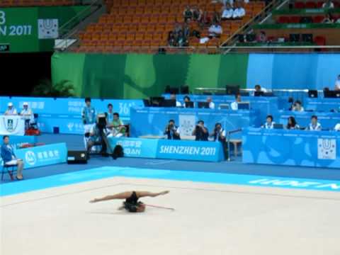 Evgenia Kanaeva 2011 Universiade Hoop FINAL