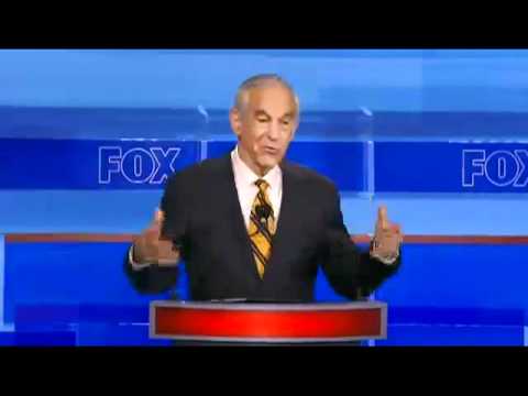 ALL of Ron Paul Responses in Fox News First Republican Debate