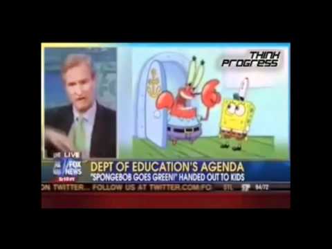 SpongeBob Global Warming Agenda! (Fox News)