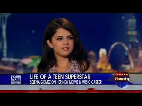 Selena Gomez on The Sean Hannity Show - 21 July 2010