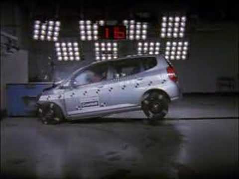 Honda Jazz (2003) crash test