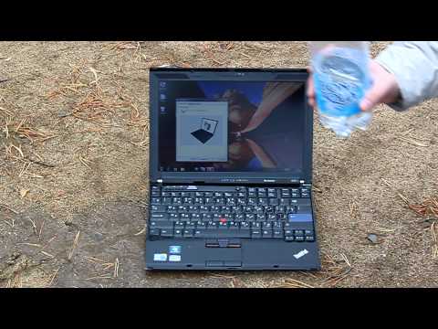ThinkPad X201 Crash Test Part 1: Spill-resistant keyboard