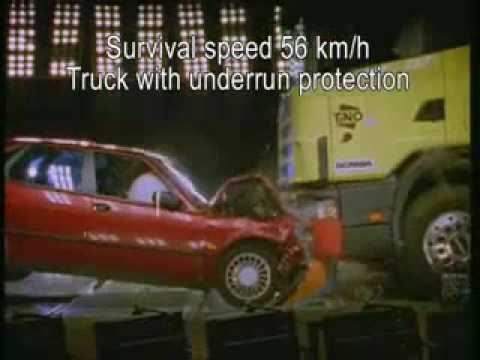 Crash Test Scania Vs Saab Full Frontal (Impolite)