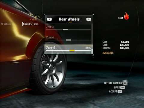 Need For Speed Undercover Customization/Tuning Car