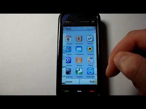 Обзор Nokia 5800 - Прошивка, ощущения от телефона