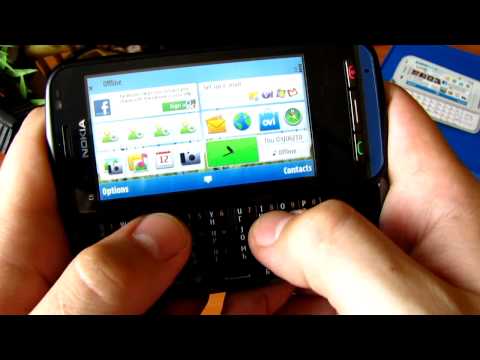  Nokia C6 Menu and camera [HD]