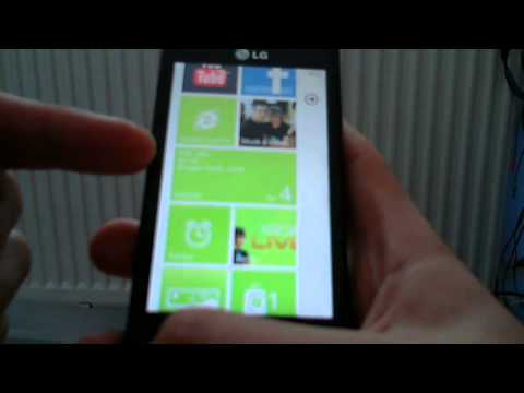Review Windows Phone 7 (LG E900 Optimus 7) [german]